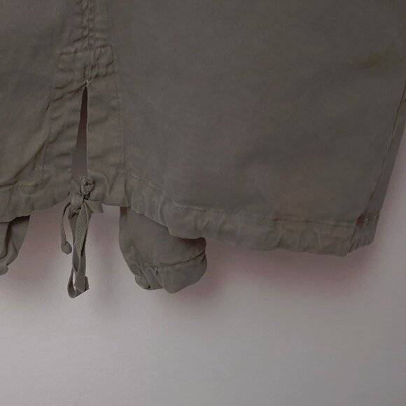 EUC Tyli green jacket w/ removable inner vest & embellished stone shoulders, L - Picture 11 of 11